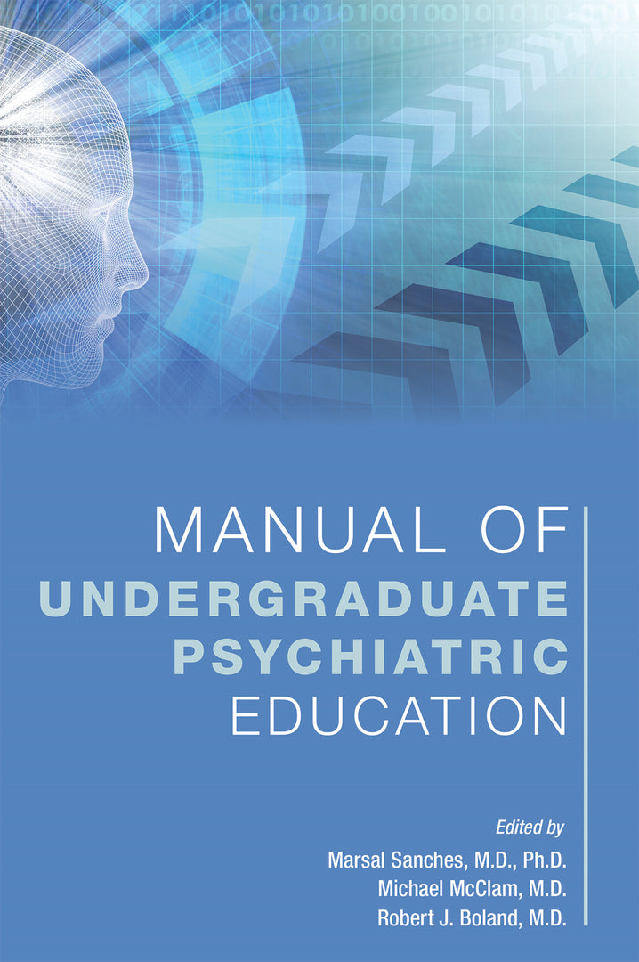 Cover image for Manual of Undergraduate Psychiatric Education ISBN 9798894551142